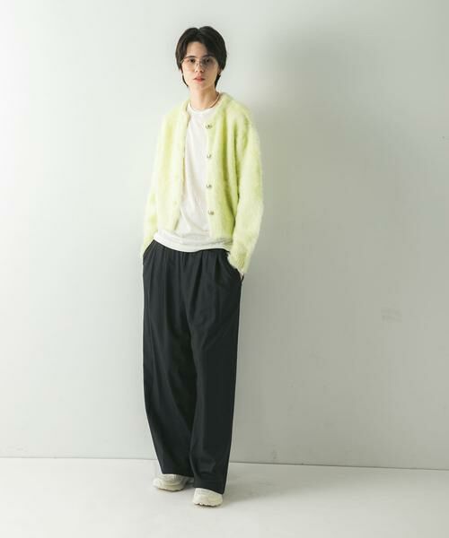 URBAN RESEARCH / アーバンリサーチ カーディガン・ボレロ | ブラッシュシャギーニットカーディガン | 詳細7