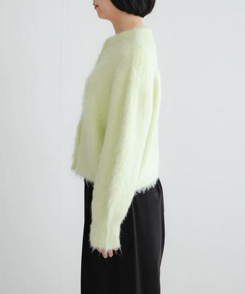 URBAN RESEARCH / アーバンリサーチ カーディガン・ボレロ | ブラッシュシャギーニットカーディガン | 詳細9