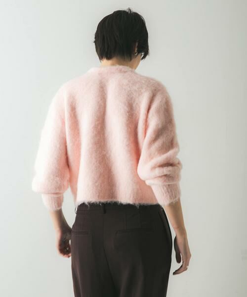URBAN RESEARCH / アーバンリサーチ カーディガン・ボレロ | ブラッシュシャギーニットカーディガン | 詳細17