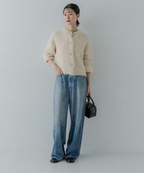 URBAN RESEARCH / アーバンリサーチ カーディガン・ボレロ | ブラッシュシャギーニットカーディガン | 詳細25