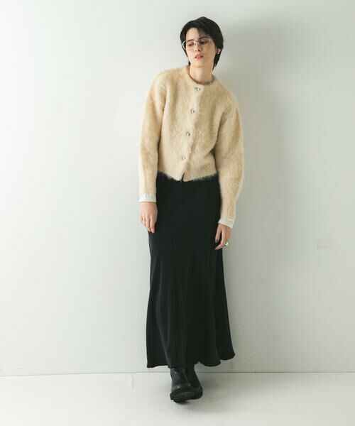 URBAN RESEARCH / アーバンリサーチ カーディガン・ボレロ | ブラッシュシャギーニットカーディガン | 詳細27