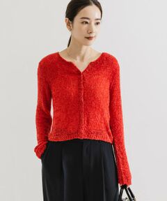 URBAN RESEARCH / アーバンリサーチ カーディガン・ボレロ | シアーモールショート丈カーディガン