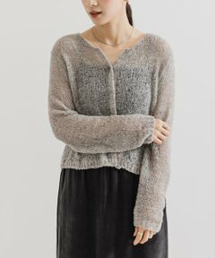 URBAN RESEARCH / アーバンリサーチ カーディガン・ボレロ | シアーモールショート丈カーディガン