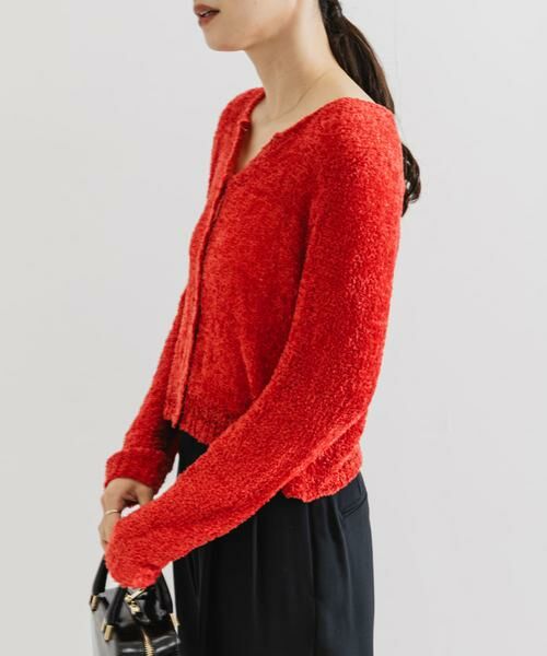 URBAN RESEARCH / アーバンリサーチ カーディガン・ボレロ | シアーモールショート丈カーディガン | 詳細2