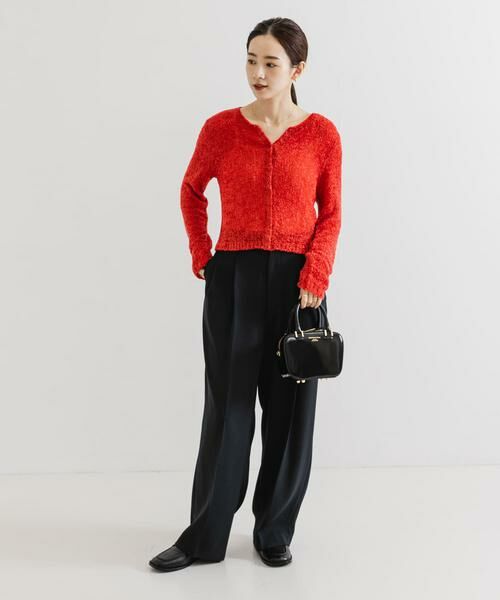 URBAN RESEARCH / アーバンリサーチ カーディガン・ボレロ | シアーモールショート丈カーディガン | 詳細7