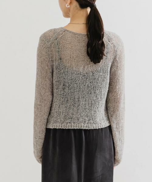 URBAN RESEARCH / アーバンリサーチ カーディガン・ボレロ | シアーモールショート丈カーディガン | 詳細26