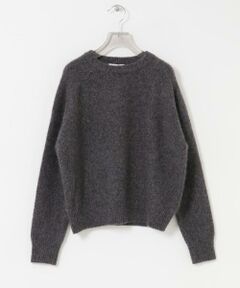 URBAN RESEARCH / アーバンリサーチ ニット・セーター | new basic　CASHMERE SILK MOULINE CREW-NECK KNIT