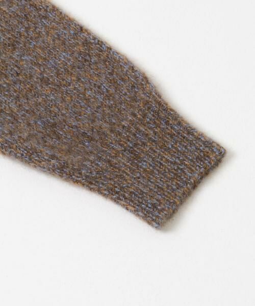 URBAN RESEARCH / アーバンリサーチ ニット・セーター | new basic　CASHMERE SILK MOULINE CREW-NECK KNIT | 詳細5