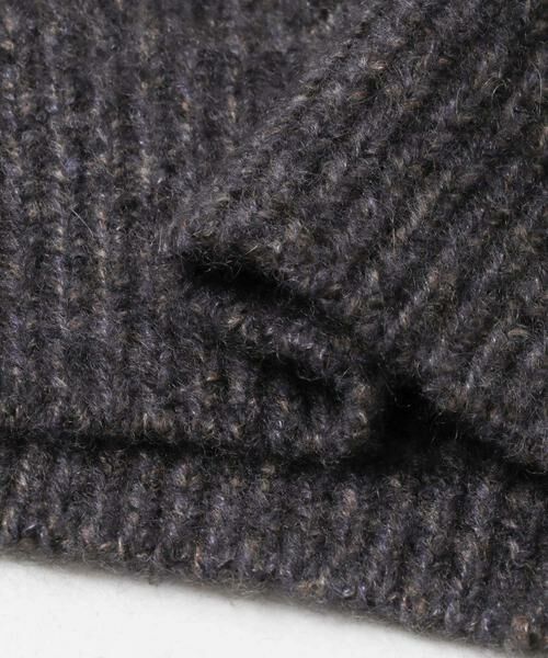 URBAN RESEARCH / アーバンリサーチ ニット・セーター | new basic　CASHMERE SILK MOULINE CREW-NECK KNIT | 詳細19