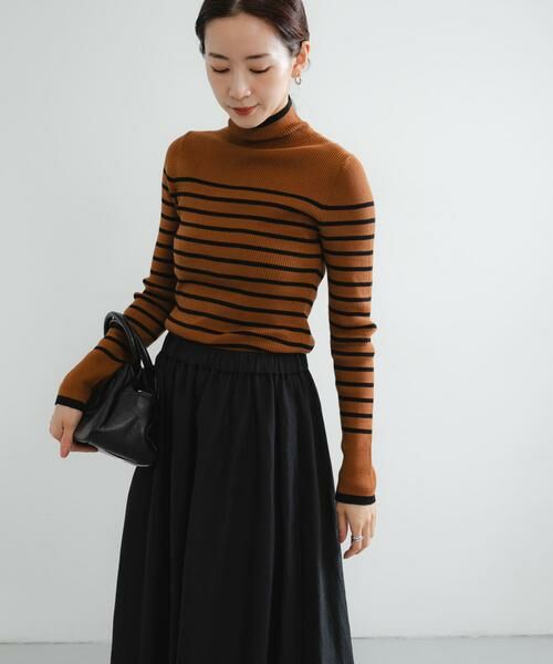 URBAN RESEARCH / アーバンリサーチ ニット・セーター | 『UR TECH』ハイネックリブニット | 詳細5