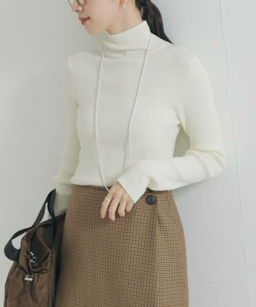 URBAN RESEARCH / アーバンリサーチ ニット・セーター | 『UR TECH』ハイネックリブニット | 詳細14