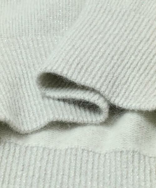 URBAN RESEARCH / アーバンリサーチ ニット・セーター | FOX混ラメニット | 詳細11