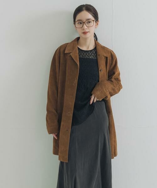 URBAN RESEARCH / アーバンリサーチ Tシャツ | ストレッチレースクルーネックブラウス | 詳細11