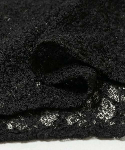 URBAN RESEARCH / アーバンリサーチ Tシャツ | ストレッチレースクルーネックブラウス | 詳細17