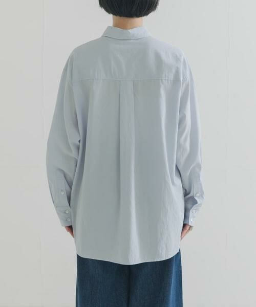 URBAN RESEARCH / アーバンリサーチ シャツ・ブラウス | ダブルボタンコットンヴィスコースシャツ | 詳細3
