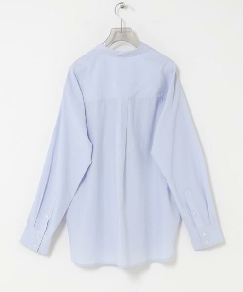 URBAN RESEARCH / アーバンリサーチ シャツ・ブラウス | ダブルボタンコットンヴィスコースシャツ | 詳細7