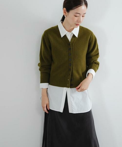 URBAN RESEARCH / アーバンリサーチ シャツ・ブラウス | ダブルボタンコットンヴィスコースシャツ | 詳細12