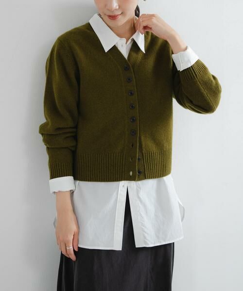 URBAN RESEARCH / アーバンリサーチ シャツ・ブラウス | ダブルボタンコットンヴィスコースシャツ | 詳細13