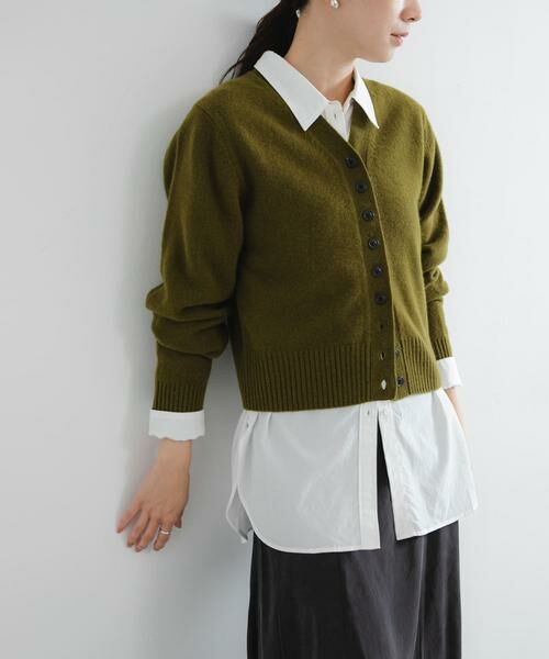 URBAN RESEARCH / アーバンリサーチ シャツ・ブラウス | ダブルボタンコットンヴィスコースシャツ | 詳細14