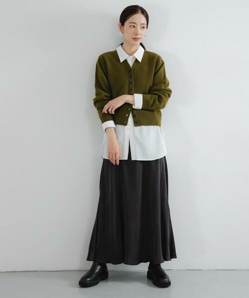 URBAN RESEARCH / アーバンリサーチ シャツ・ブラウス | ダブルボタンコットンヴィスコースシャツ | 詳細15