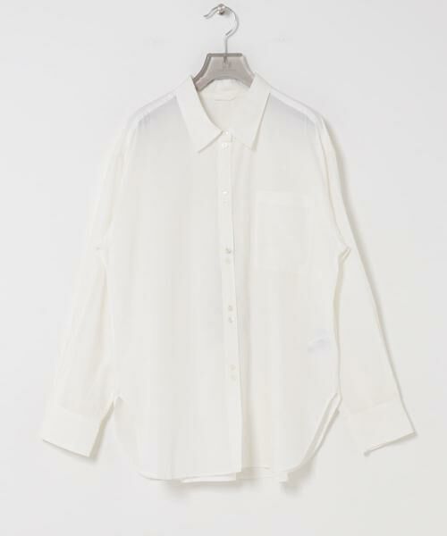 URBAN RESEARCH / アーバンリサーチ シャツ・ブラウス | ダブルボタンコットンヴィスコースシャツ | 詳細18