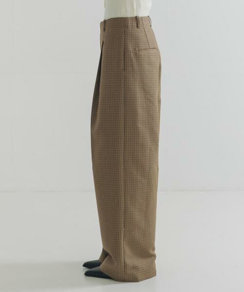 URBAN RESEARCH / アーバンリサーチ その他パンツ | ウールブレンドチェックワイドパンツ | 詳細11