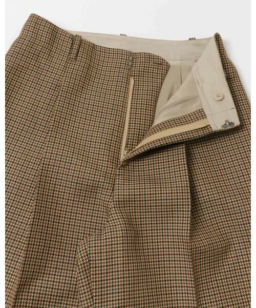 URBAN RESEARCH / アーバンリサーチ その他パンツ | ウールブレンドチェックワイドパンツ | 詳細14