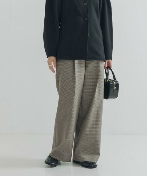 URBAN RESEARCH / アーバンリサーチ その他パンツ | ウールブレンドチェックワイドパンツ | 詳細21