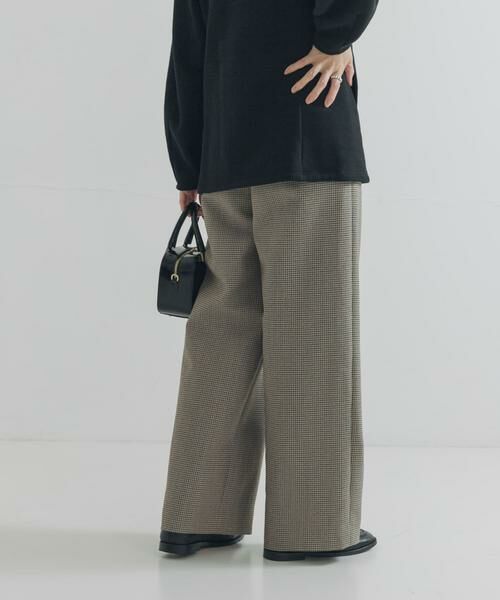URBAN RESEARCH / アーバンリサーチ その他パンツ | ウールブレンドチェックワイドパンツ | 詳細22