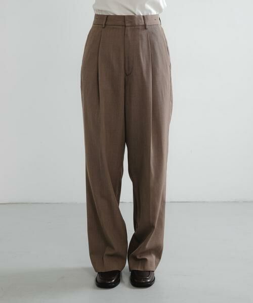 URBAN RESEARCH / アーバンリサーチ その他パンツ | new basic　WOOL TWILL SLACKS PANTS | 詳細12