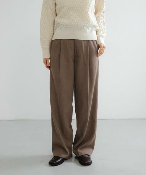 URBAN RESEARCH / アーバンリサーチ その他パンツ | new basic　WOOL TWILL SLACKS PANTS | 詳細7