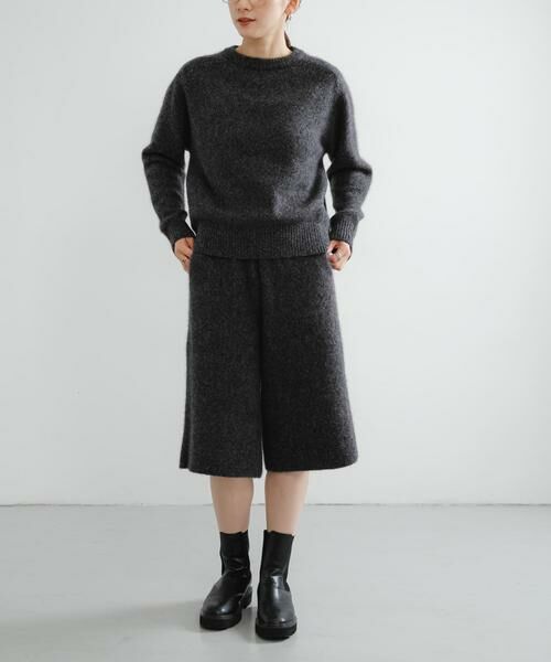 URBAN RESEARCH / アーバンリサーチ その他パンツ | new basic　CASHMERE SILK MOULINE HALFPANTS | 詳細5
