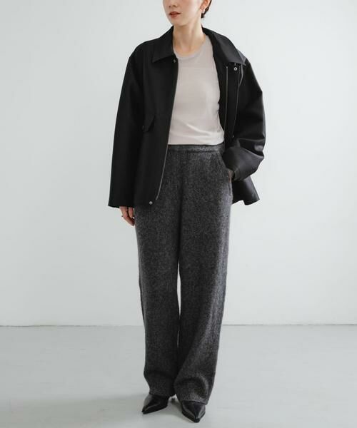 URBAN RESEARCH / アーバンリサーチ その他パンツ | new basic　CASHMERE SILK MOULINE LONGPANTS | 詳細5
