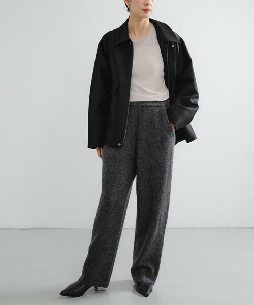 URBAN RESEARCH / アーバンリサーチ その他パンツ | new basic　CASHMERE SILK MOULINE LONGPANTS | 詳細6