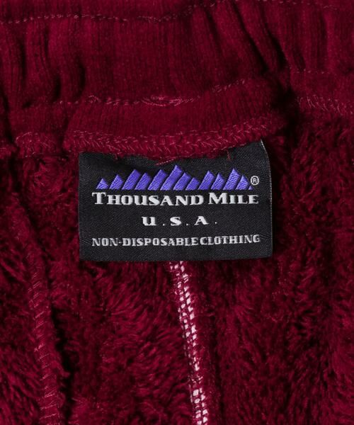 URBAN RESEARCH / アーバンリサーチ その他パンツ | 『別注』THOUSAND MILE×URBAN RESEARCH　KNIT FREECE LONG PANTS | 詳細13
