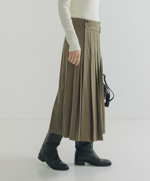 URBAN RESEARCH / アーバンリサーチ スカート | ラッププリーツスカート | 詳細5