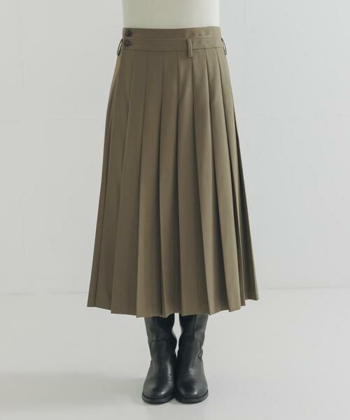 URBAN RESEARCH / アーバンリサーチ スカート | ラッププリーツスカート | 詳細7