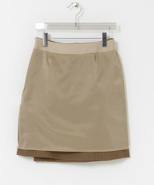 URBAN RESEARCH / アーバンリサーチ スカート | ウールブレンドチェックスカート | 詳細11