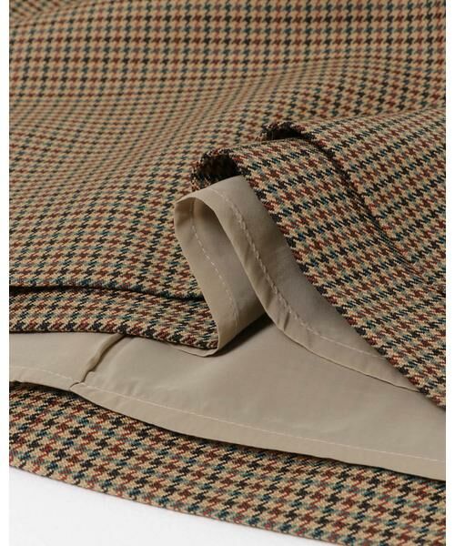 URBAN RESEARCH / アーバンリサーチ スカート | ウールブレンドチェックスカート | 詳細12