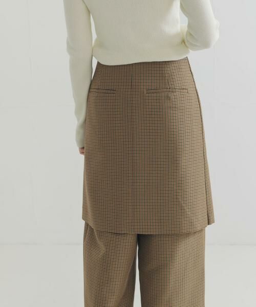 URBAN RESEARCH / アーバンリサーチ スカート | ウールブレンドチェックスカート | 詳細3