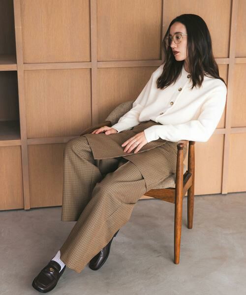 URBAN RESEARCH / アーバンリサーチ スカート | ウールブレンドチェックスカート | 詳細7