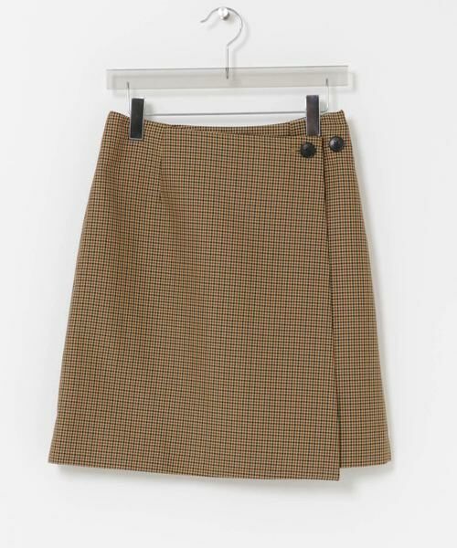URBAN RESEARCH / アーバンリサーチ スカート | ウールブレンドチェックスカート | 詳細8