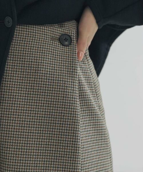 URBAN RESEARCH / アーバンリサーチ スカート | ウールブレンドチェックスカート | 詳細14