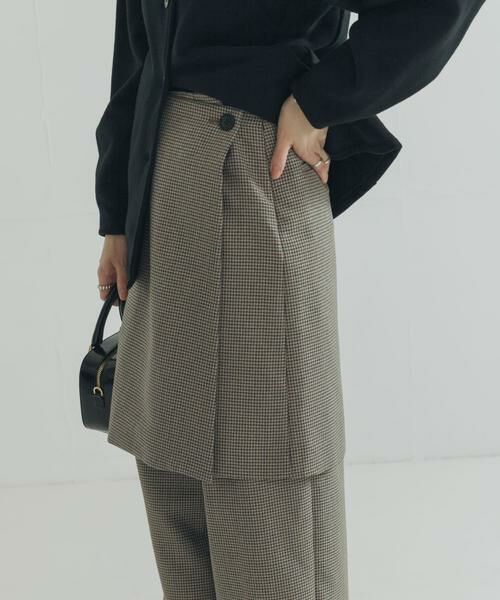 URBAN RESEARCH / アーバンリサーチ スカート | ウールブレンドチェックスカート | 詳細15