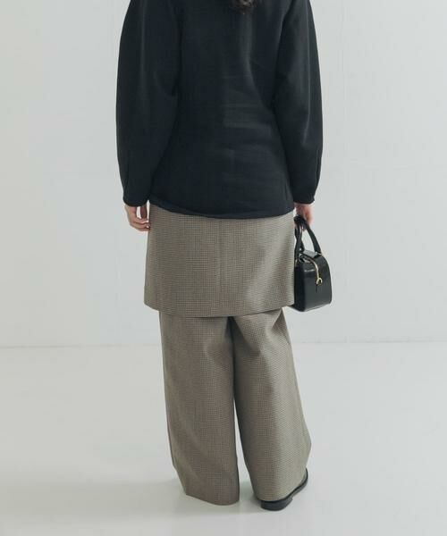 URBAN RESEARCH / アーバンリサーチ スカート | ウールブレンドチェックスカート | 詳細17