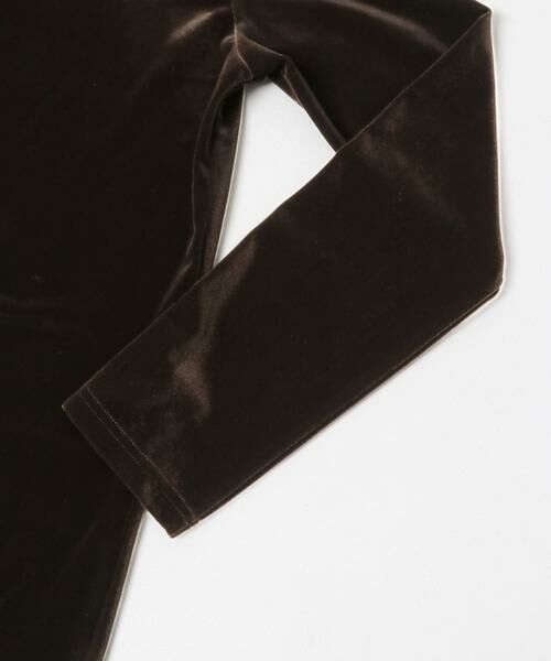 URBAN RESEARCH / アーバンリサーチ ワンピース | ベロアシャツカラーワンピース | 詳細12