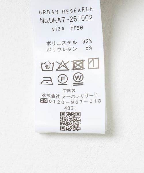 URBAN RESEARCH / アーバンリサーチ ワンピース | ベロアシャツカラーワンピース | 詳細15