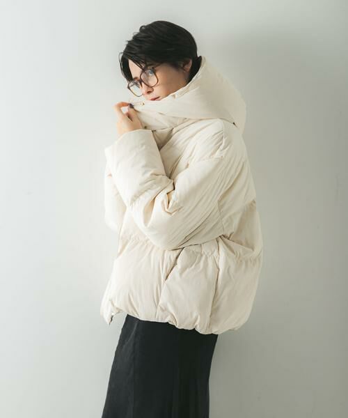 URBAN RESEARCH / アーバンリサーチ ダウンジャケット・ベスト | 2WAYフーデットダウンコート | 詳細11