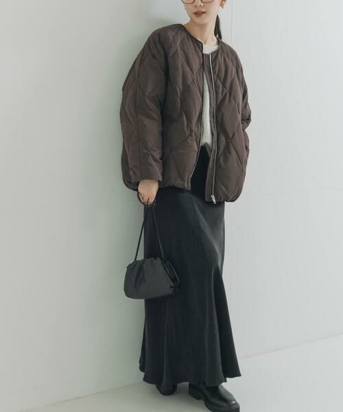 URBAN RESEARCH / アーバンリサーチ ダウンジャケット・ベスト | 『Sサイズ/WEB限定』コクーンキルティングダウン | 詳細11