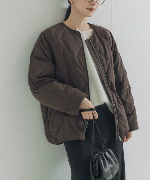 URBAN RESEARCH / アーバンリサーチ ダウンジャケット・ベスト | 『Sサイズ/WEB限定』コクーンキルティングダウン | 詳細4